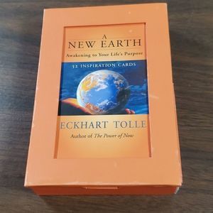 A New Earth Awakening to Your Life's‎ Purpose Eckhart Tolle 52 Inspiration Cards